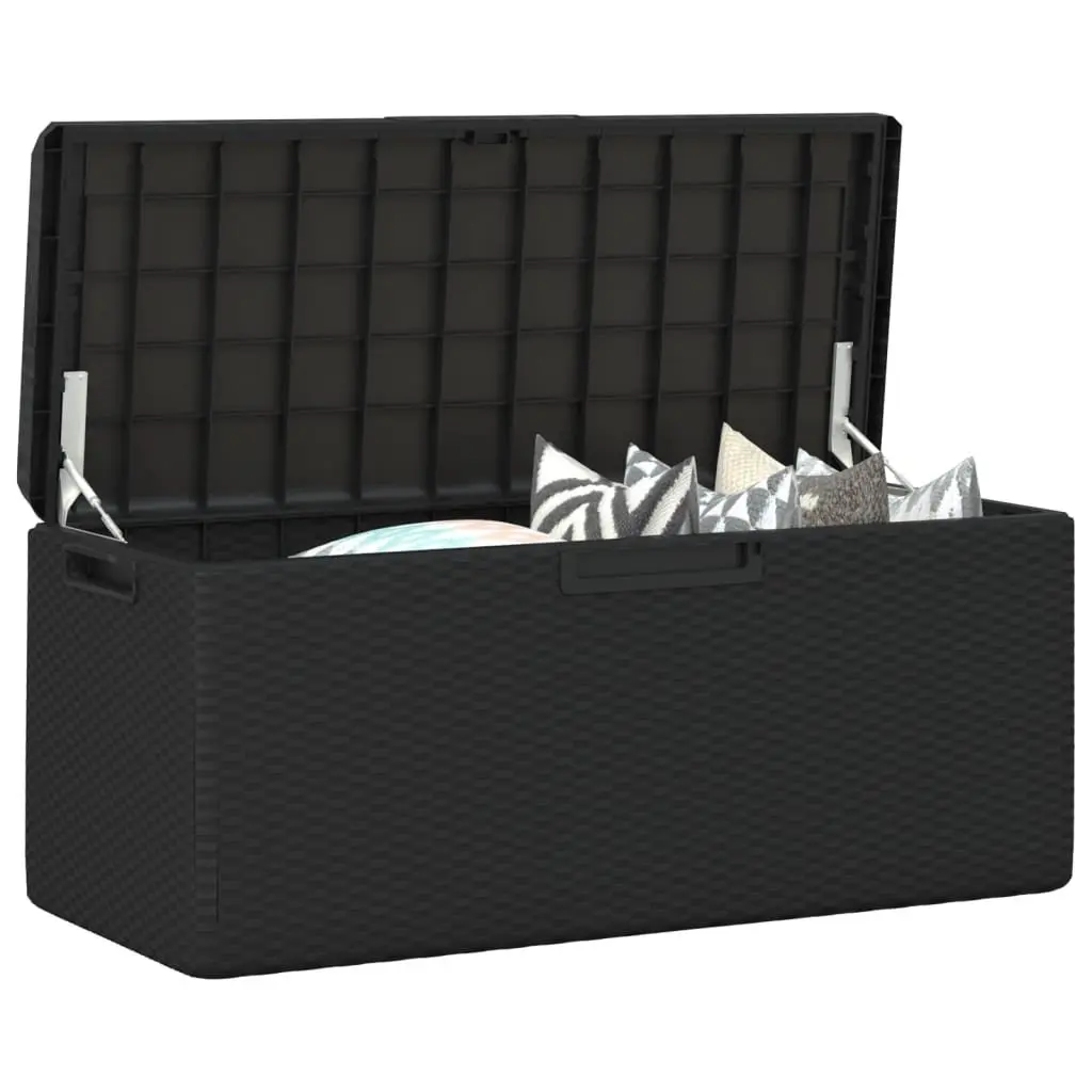 Garden Storage Box Polypropylene 350L Anthracite