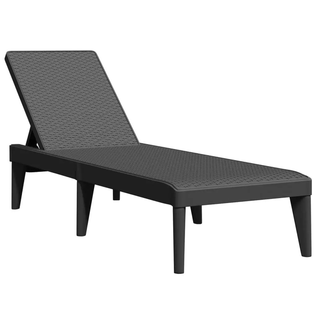 Adjustable Reclining Sun Lounger for Outdoor Relaxation