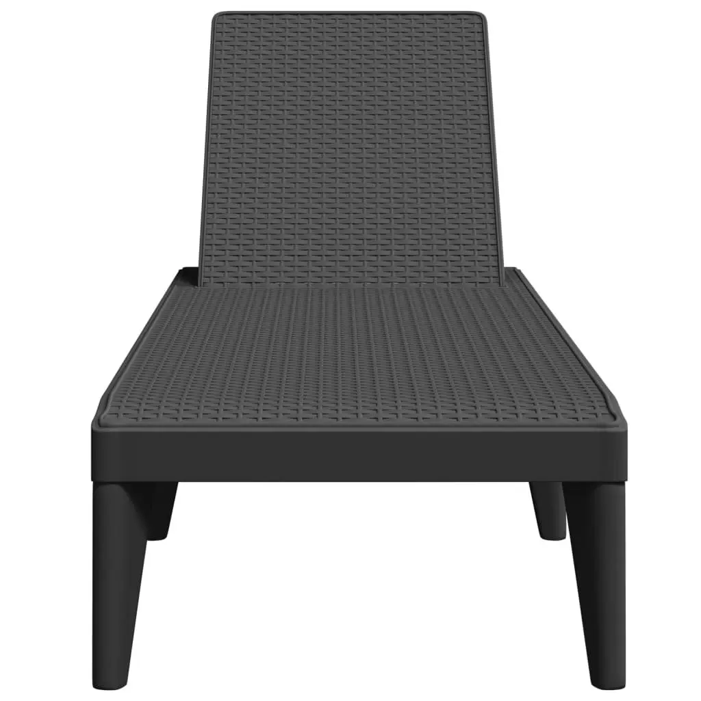 Adjustable Reclining Sun Lounger for Outdoor Relaxation