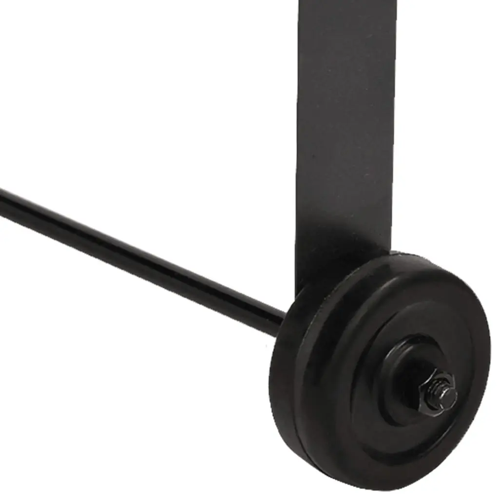 Two Tier Plant Stand with Wheels and Handle