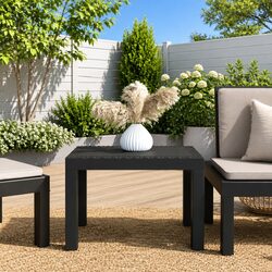 Durable Anthracite Garden Table for Outdoor Spaces