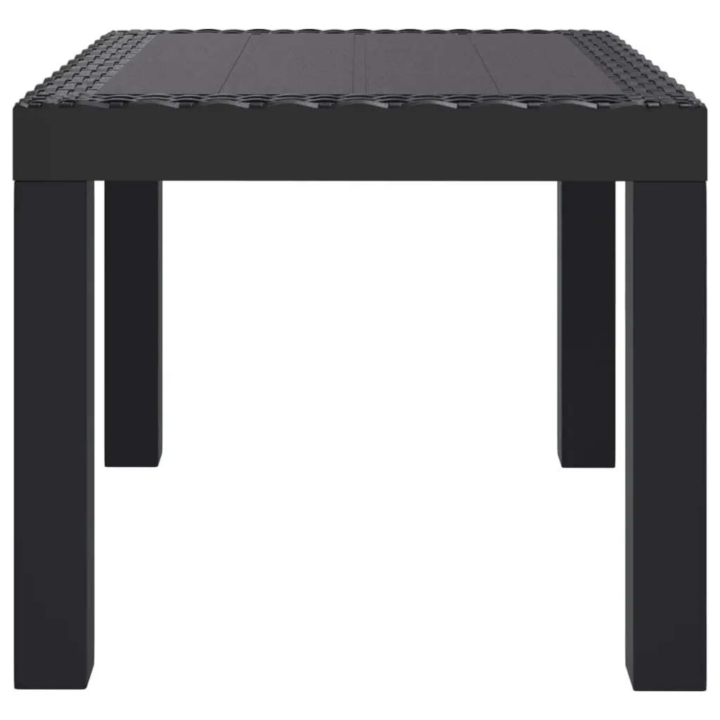 Anthracite Garden Table for Outdoor Spaces