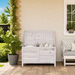 Durable Solid Wood Outdoor Storage Box for Cushions