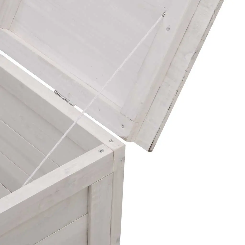Solid Wood Outdoor Storage Box for Cushions