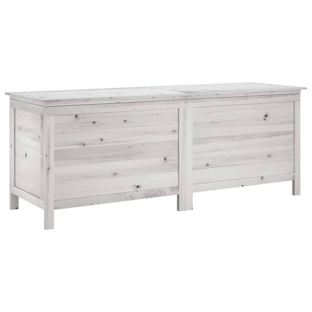 Outdoor Wooden Storage Bench for Garden Essentials