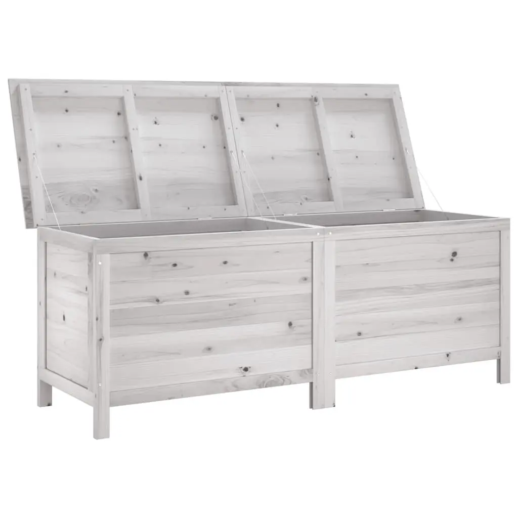 Outdoor Wooden Storage Bench for Garden Essentials
