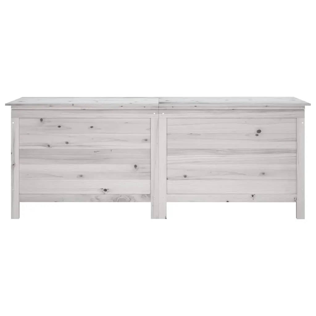Outdoor Wooden Storage Bench for Garden Essentials