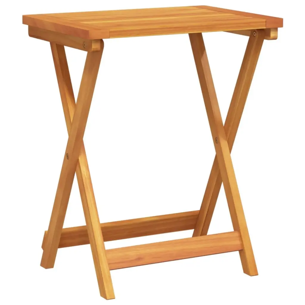 Solid Wood Folding Garden Table for Outdoor Use