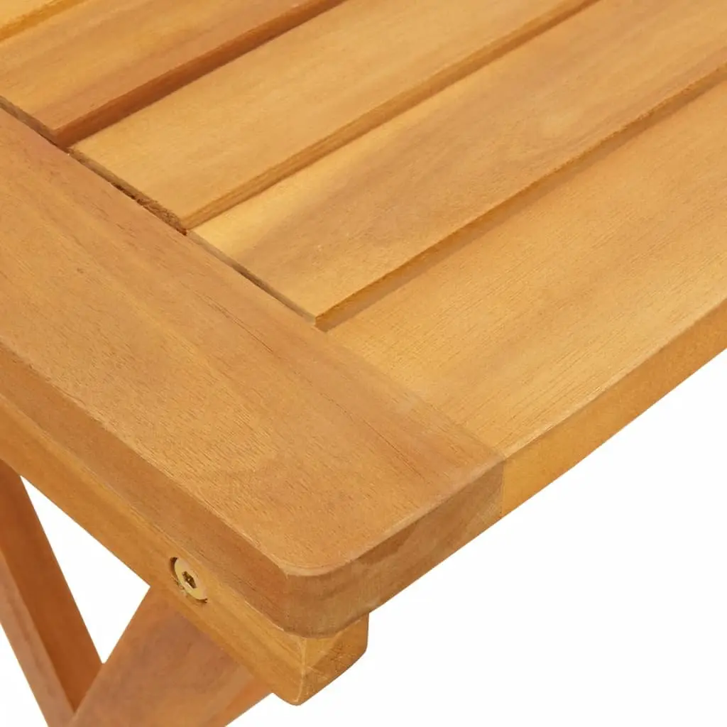 Solid Wood Folding Garden Table for Outdoor Use