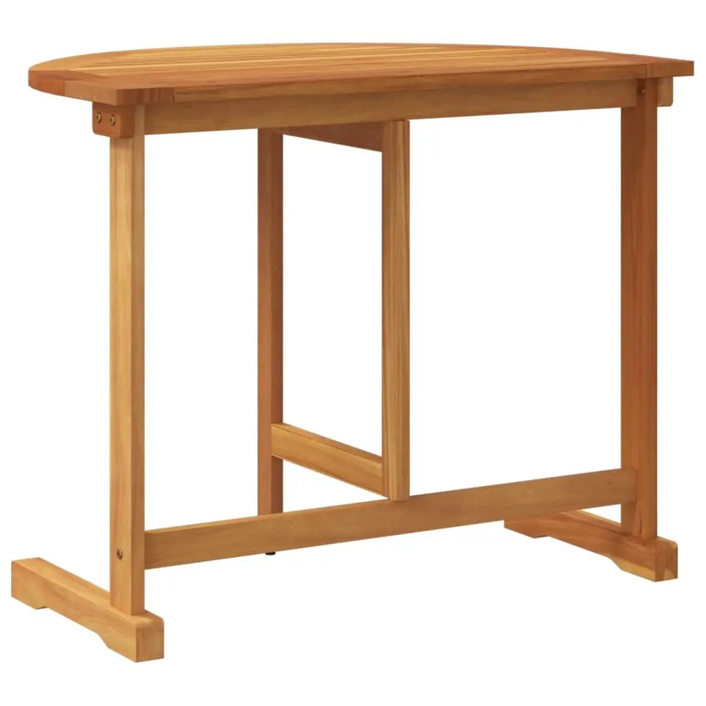 Folding Balcony Table 90x60x72cm for Outdoor Use