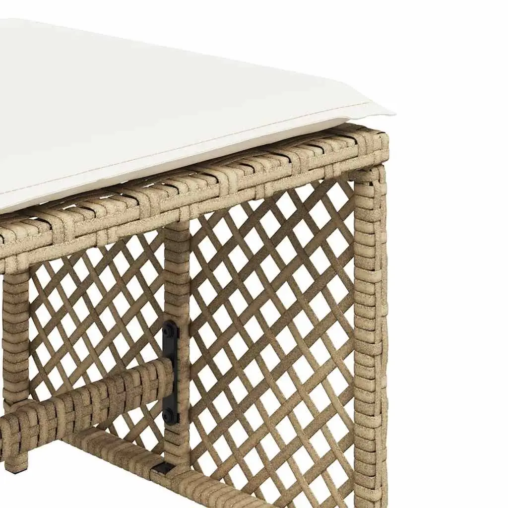 Garden Stools with Cushions for Outdoor Use