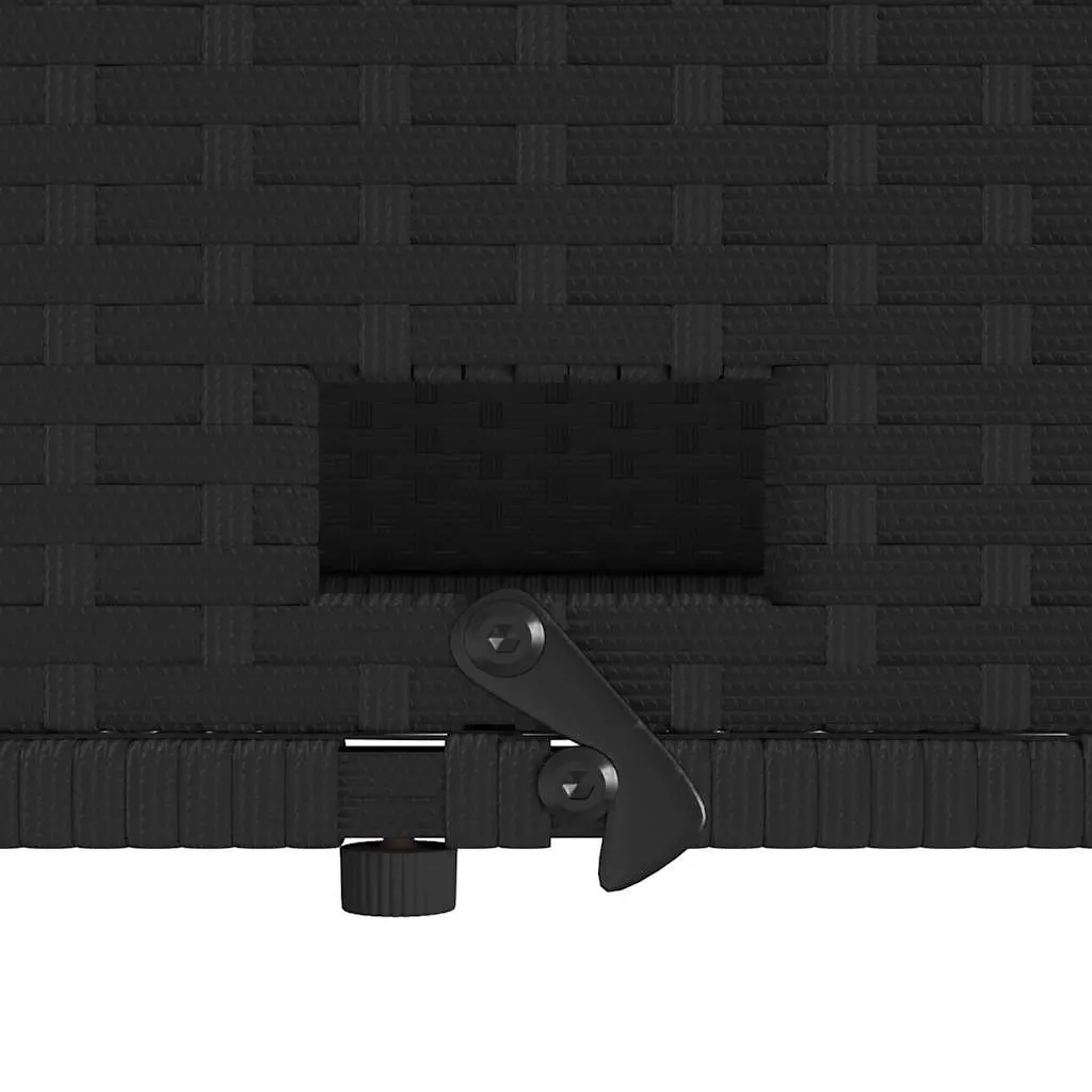 2-Seater Garden Sofa Bed with Cushions and Footstool