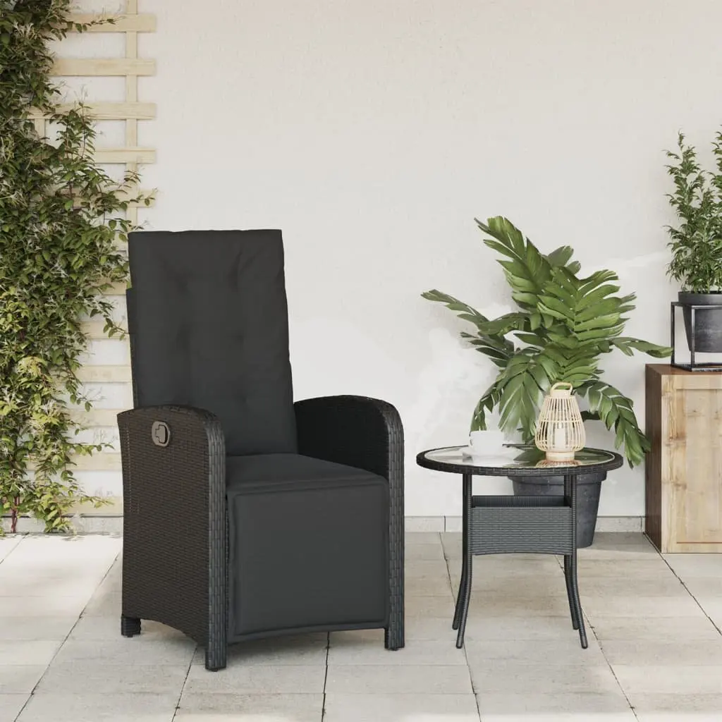 Reclining Garden Chair with Adjustable Footrest