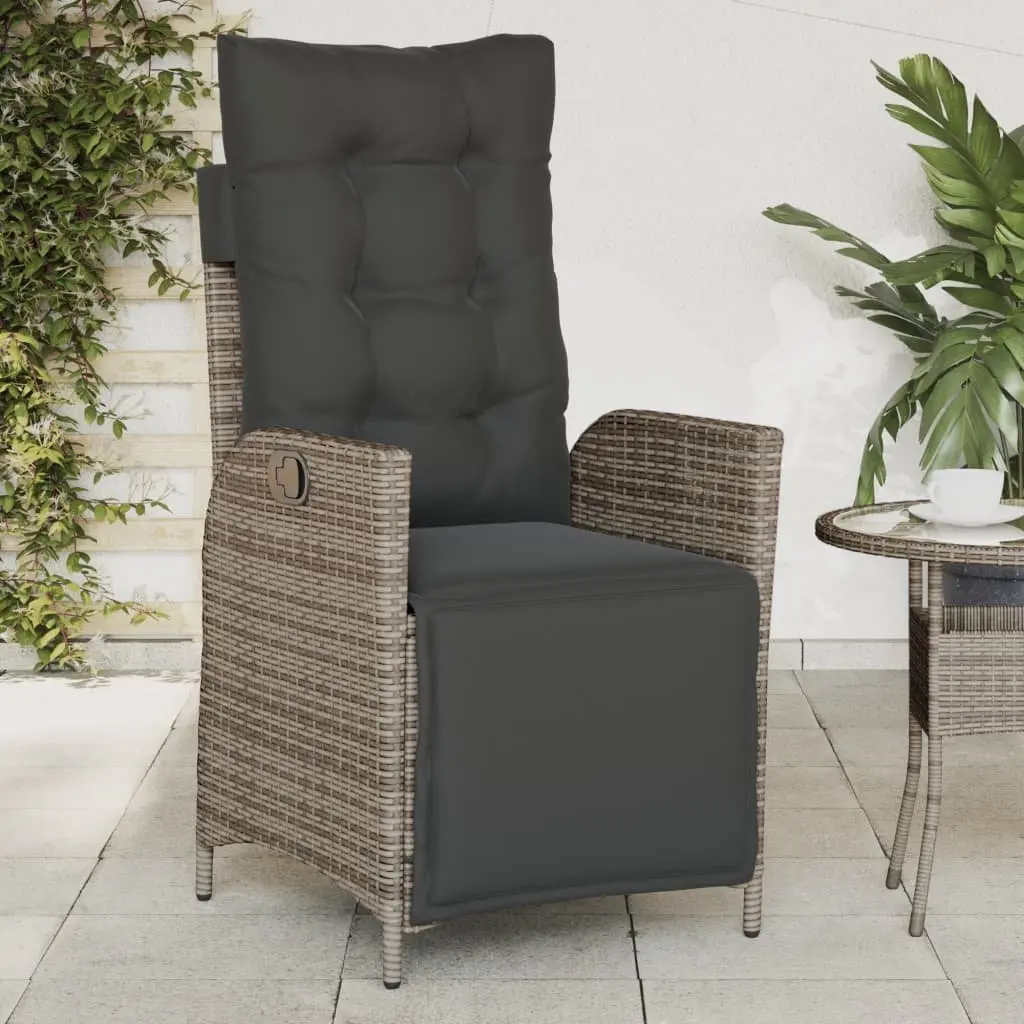 Adjustable Outdoor Reclining Chairs with Footrests