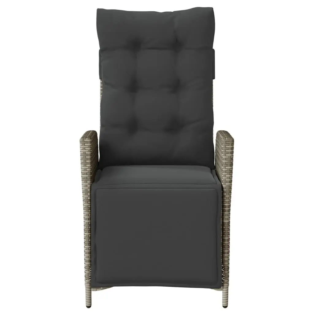 Adjustable Outdoor Reclining Chairs with Footrests
