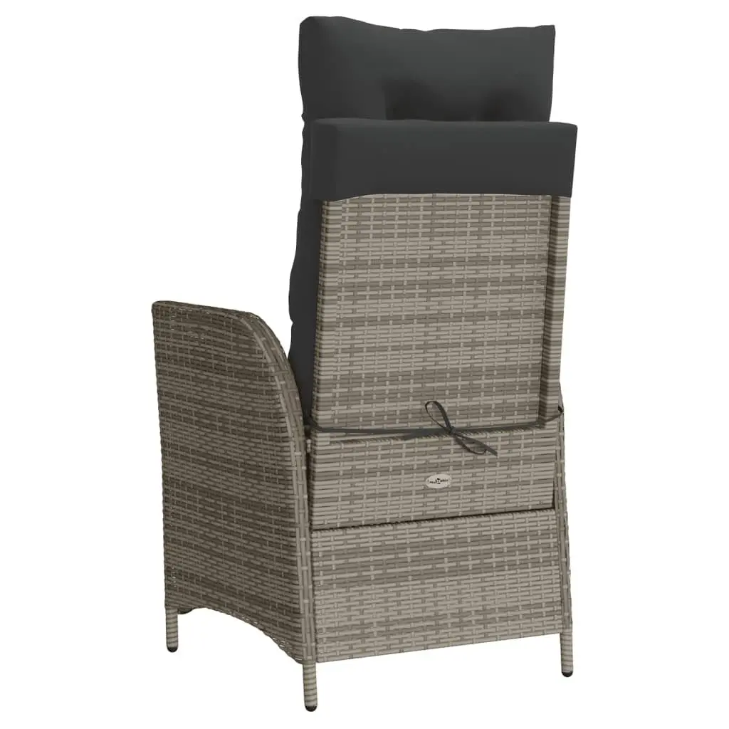 Adjustable Outdoor Reclining Chairs with Footrests