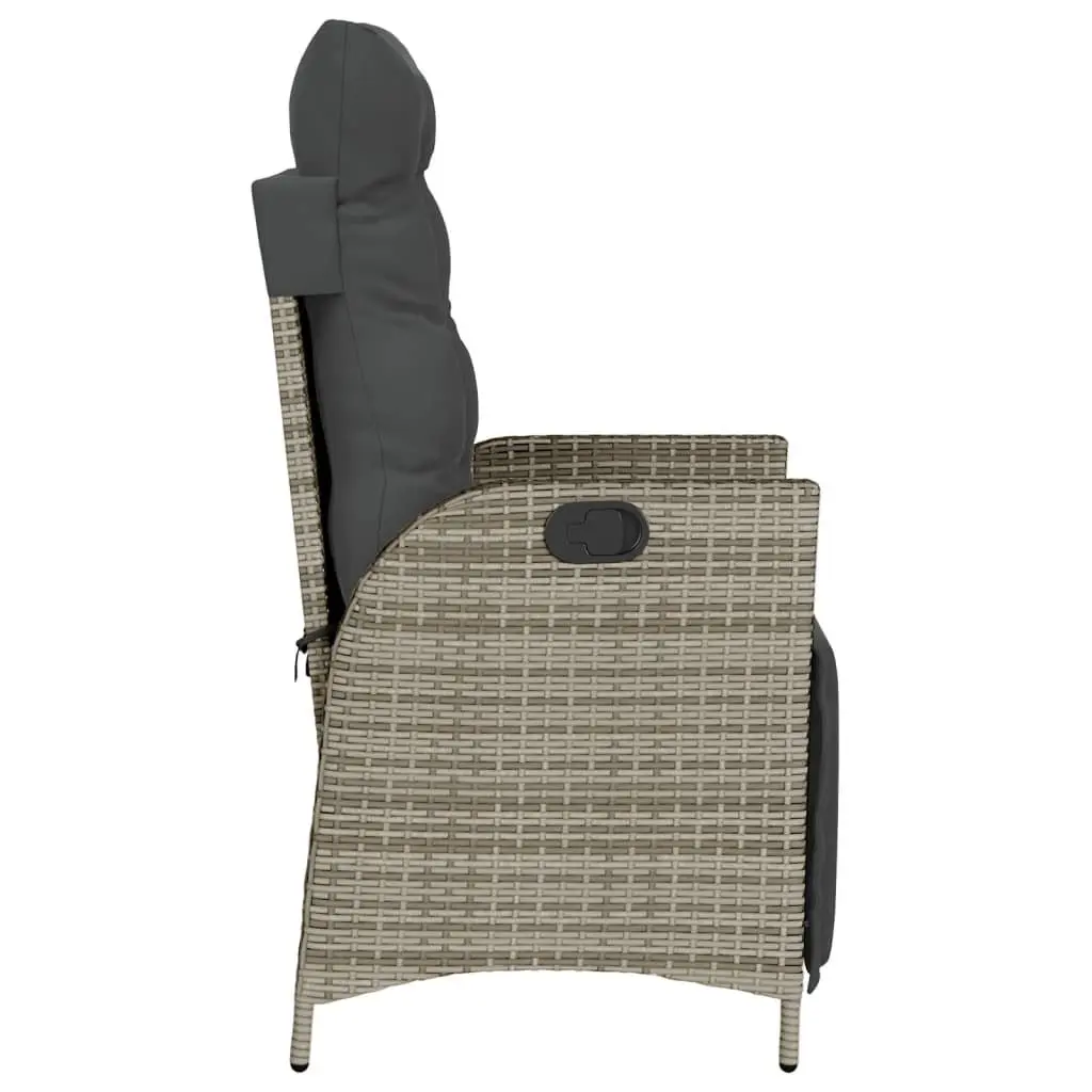 Adjustable Outdoor Reclining Chairs with Footrests
