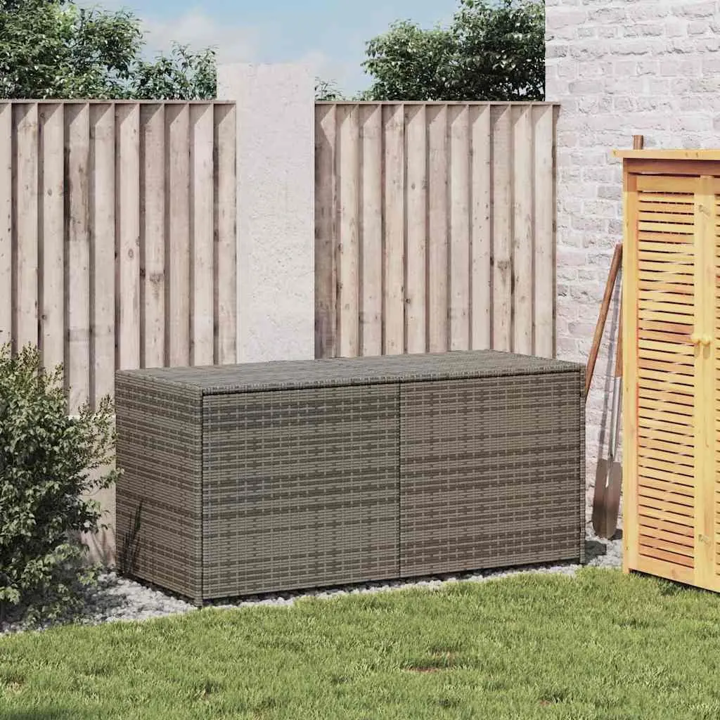 Grey Garden Storage Box with 283L Capacity