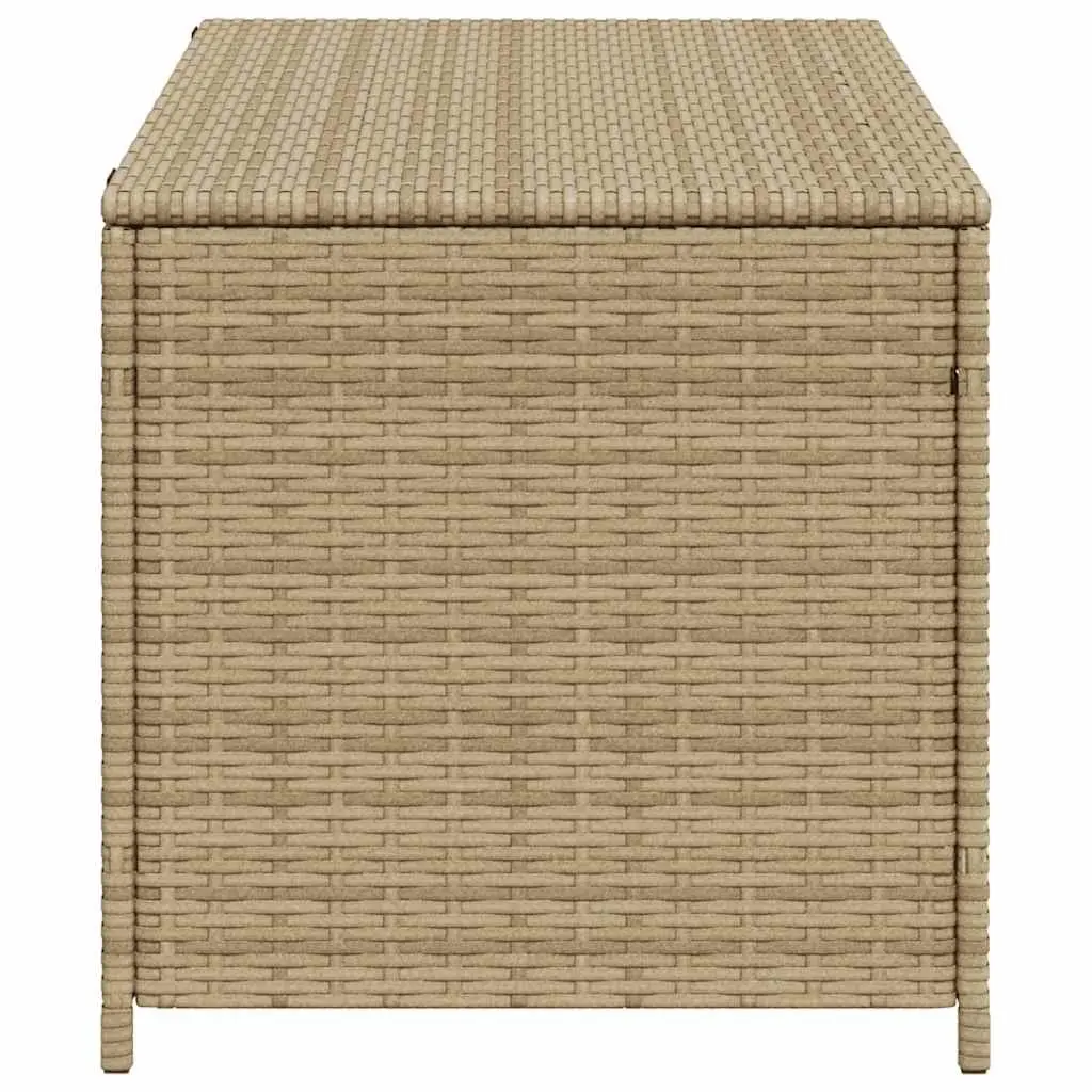 Beige Outdoor Garden Storage Box with Durable Construction