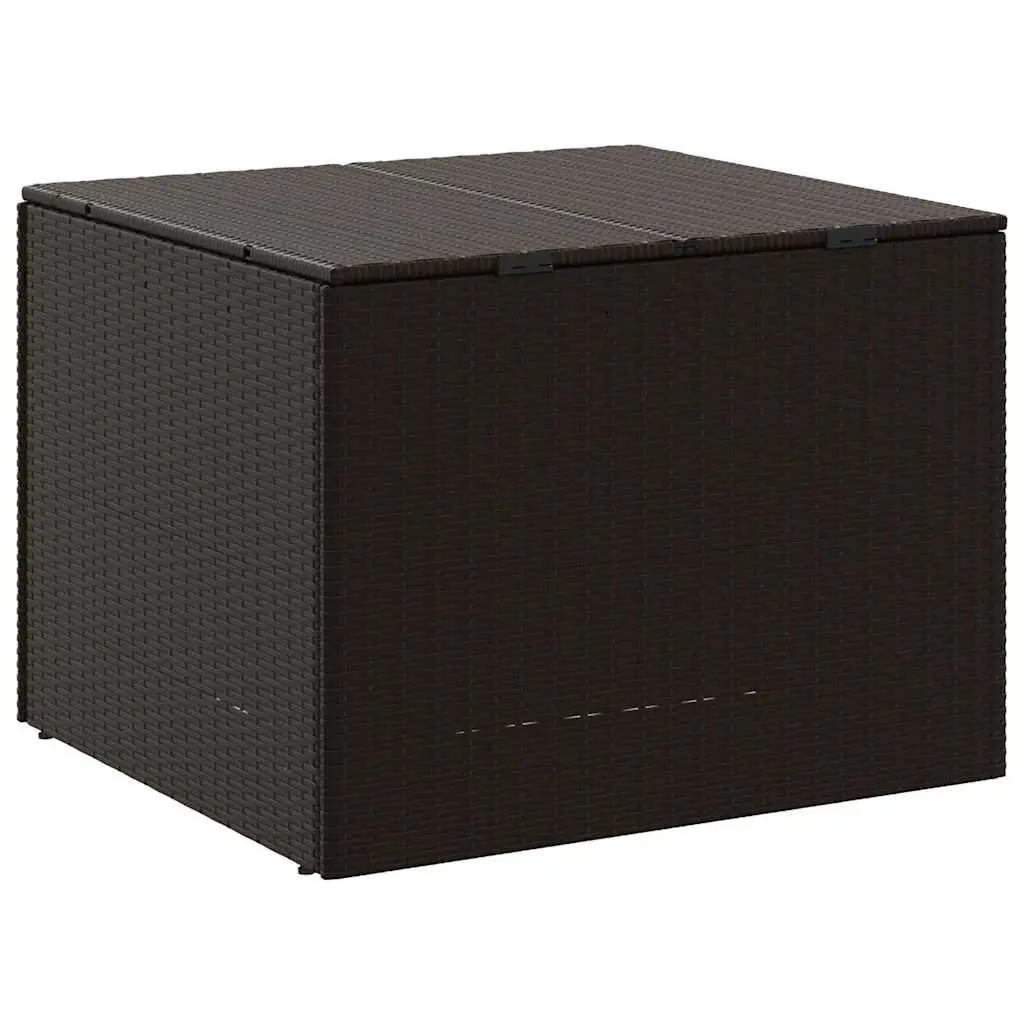 Brown Garden Storage Box 291L for Outdoor Use