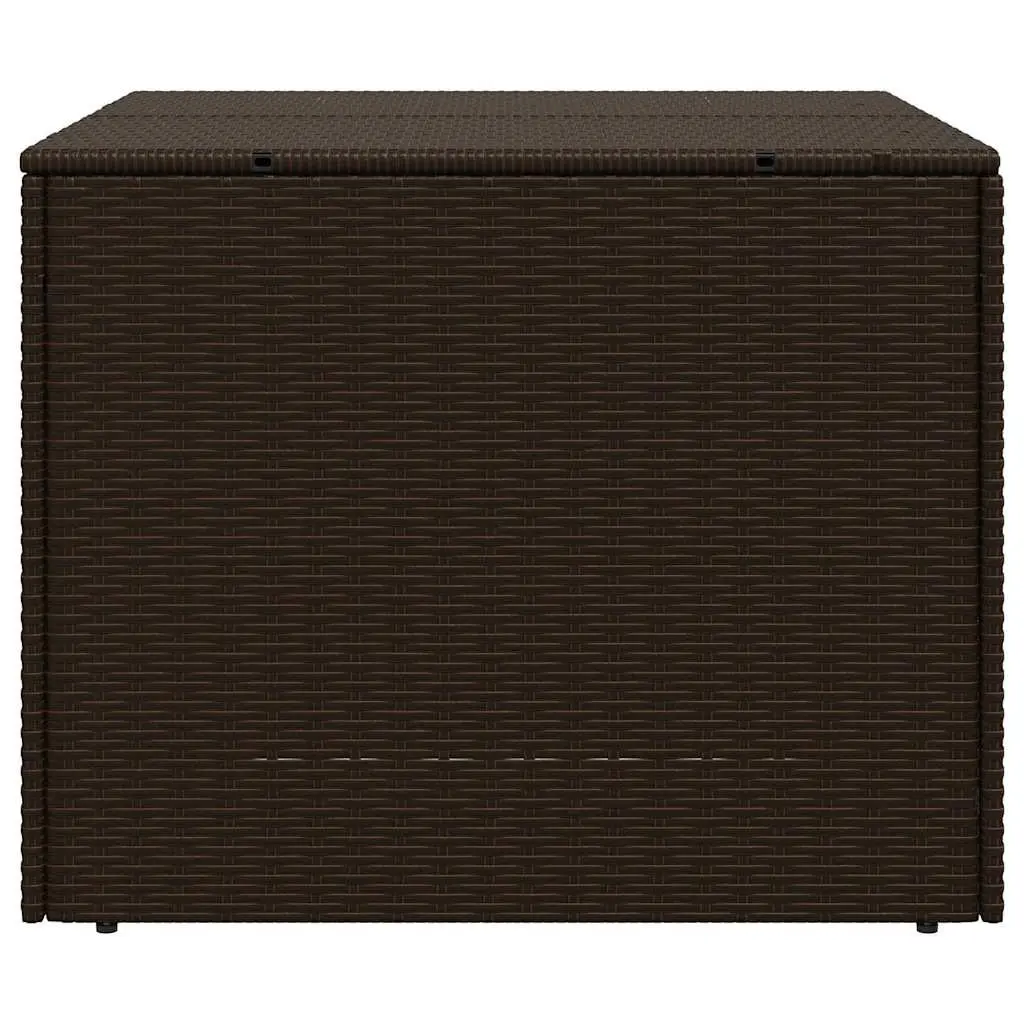 Brown Garden Storage Box 291L for Outdoor Use