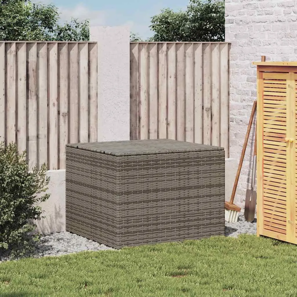 Grey Garden Storage Box 291L with Steel Frame