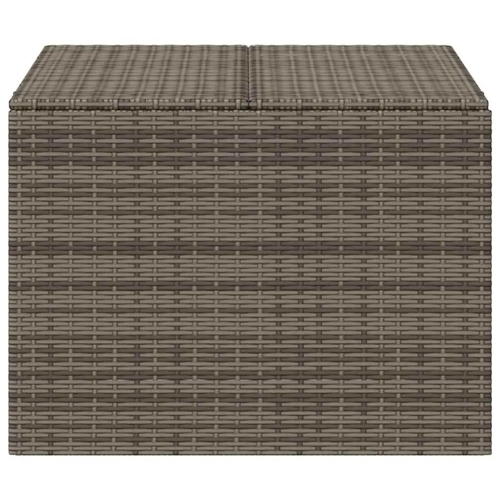 Grey Garden Storage Box 291L with Steel Frame