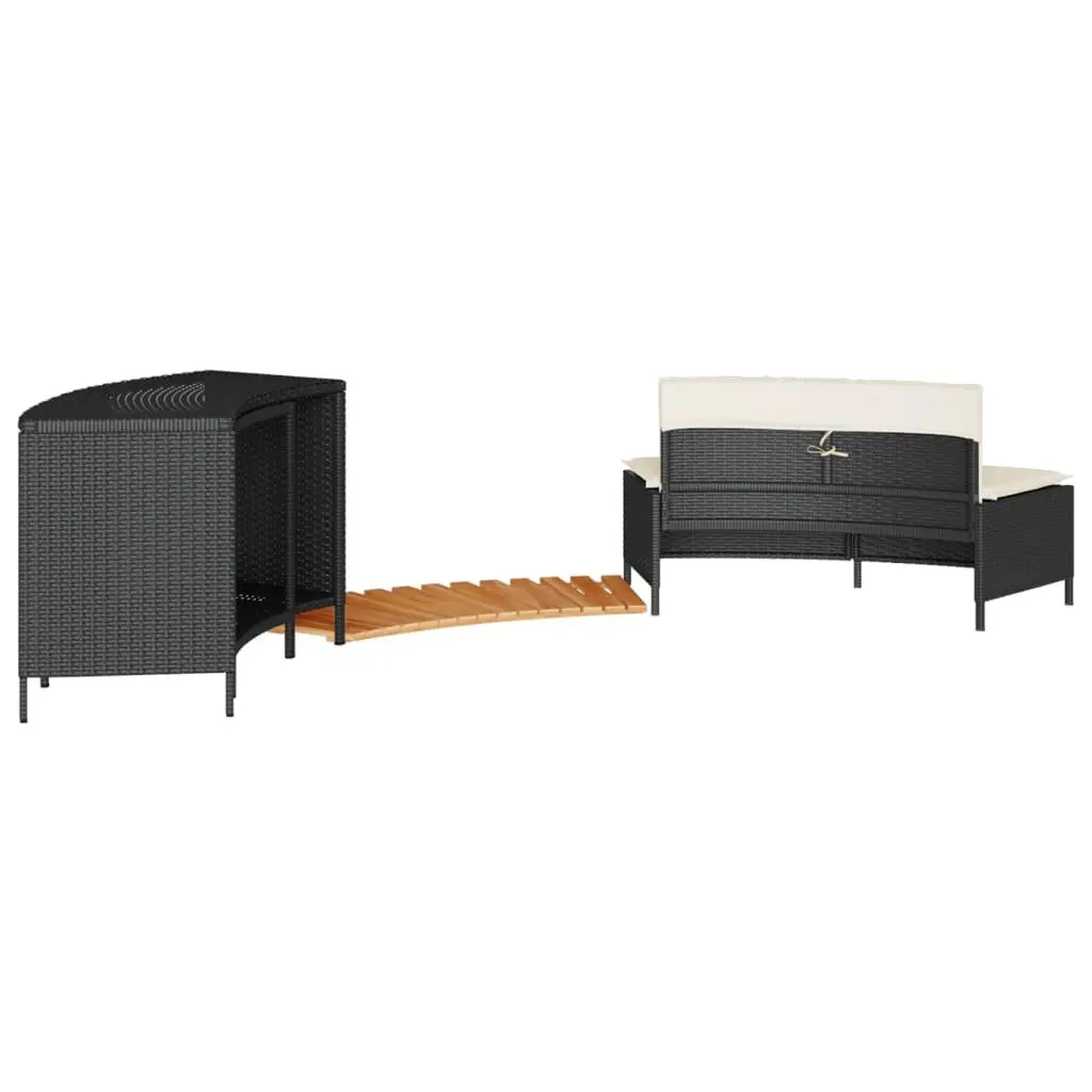 Hot Tub Surround with Storage Bench Seat