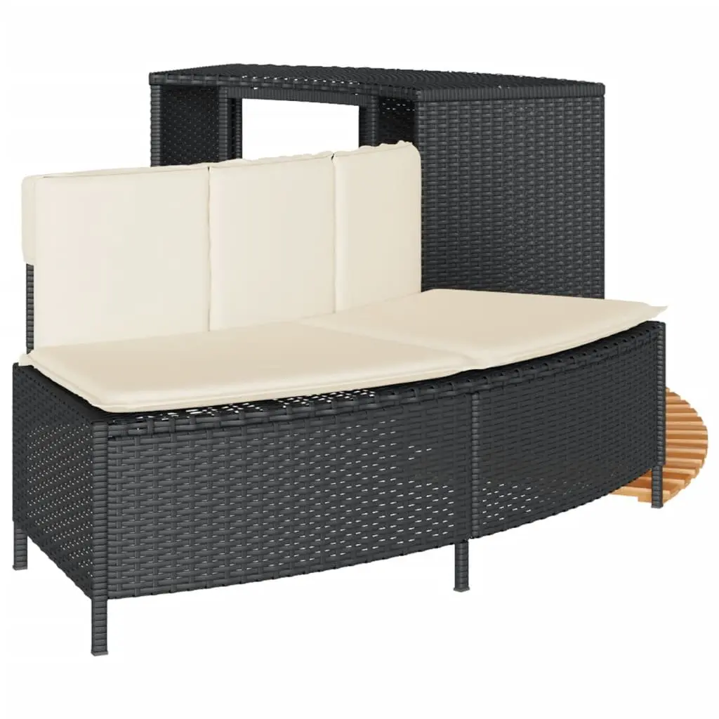 Hot Tub Surround with Storage Bench Seat