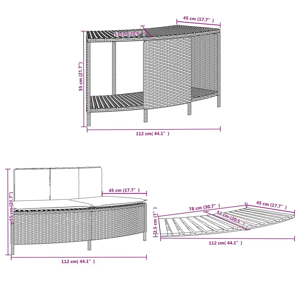 Hot Tub Surround with Storage Bench Seat