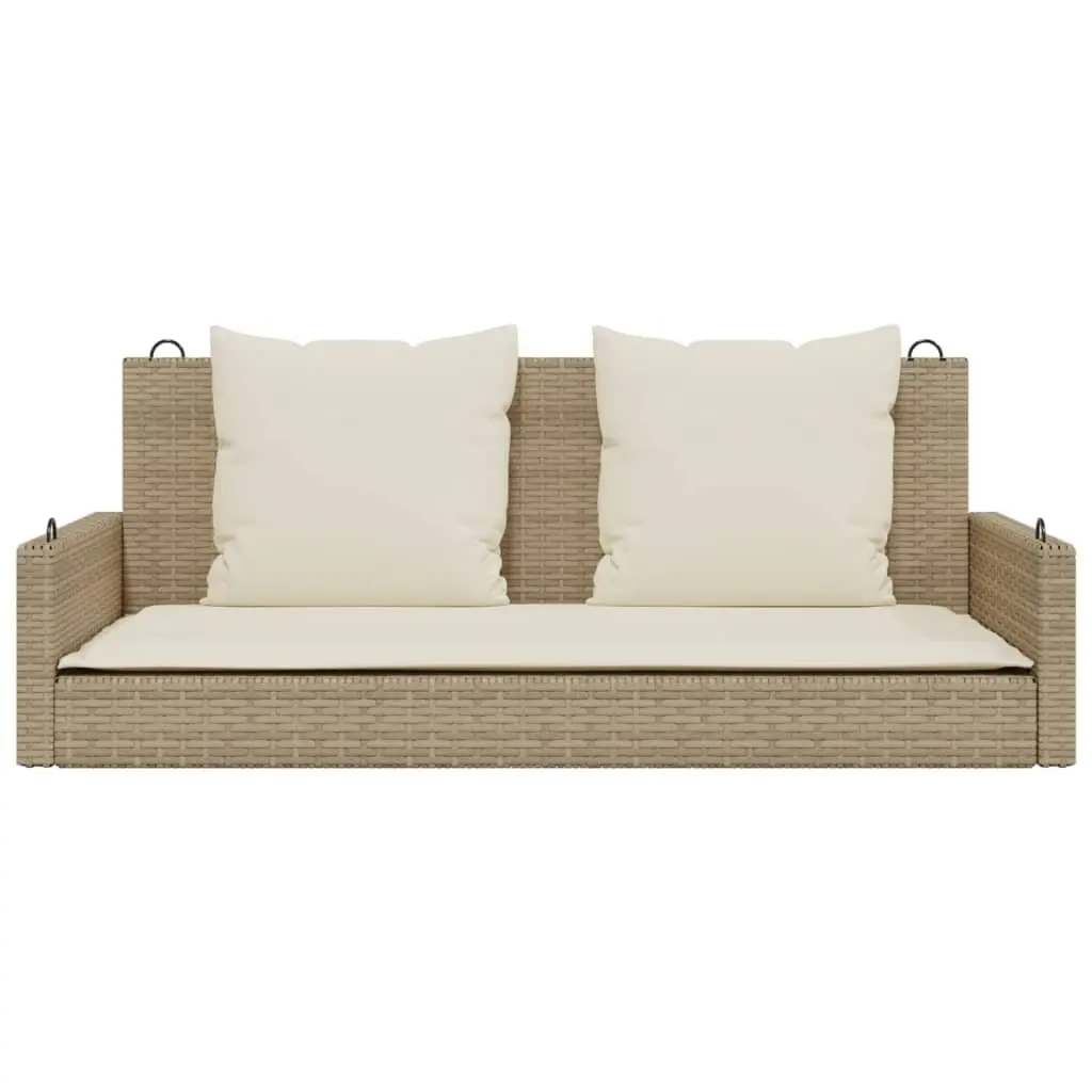 Swing Bench for Outdoor Relaxation with Cushions
