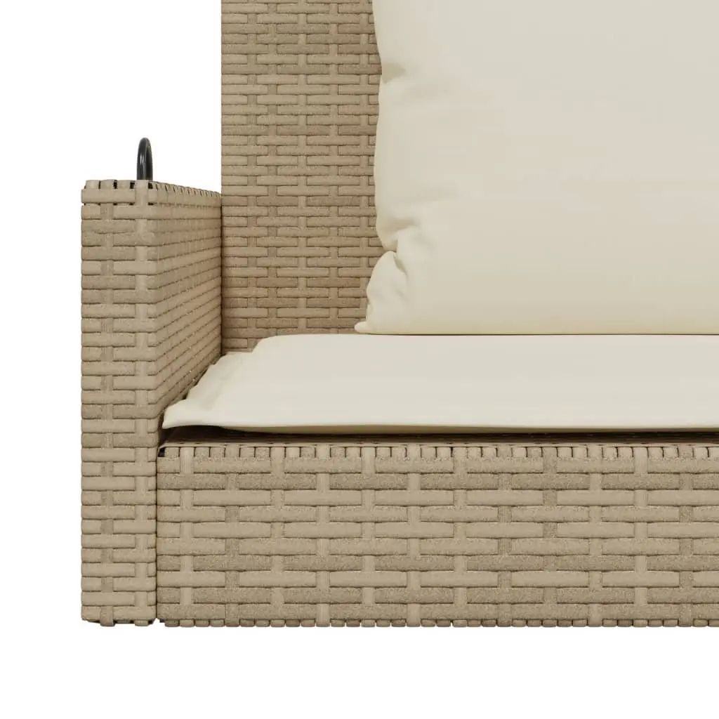 Swing Bench for Outdoor Relaxation with Cushions