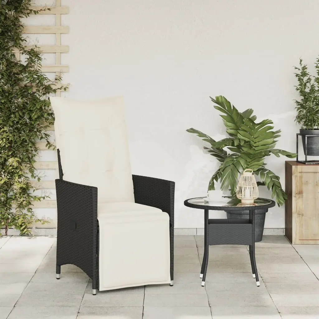Adjustable Reclining Garden Chair with Cushions