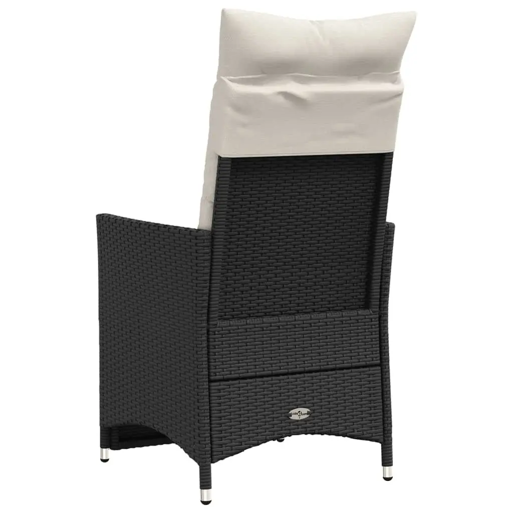 Adjustable Reclining Garden Chair with Cushions