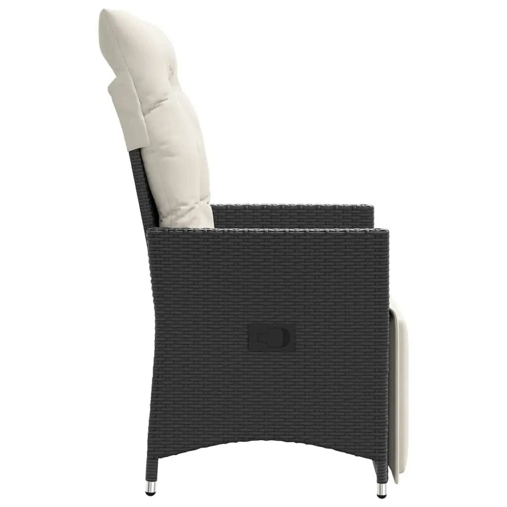 Adjustable Reclining Garden Chair with Cushions