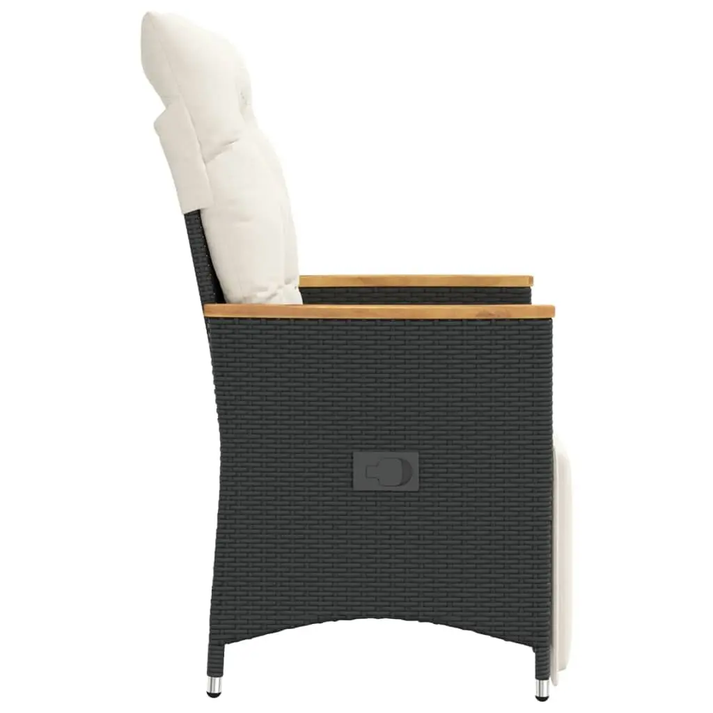 Adjustable Reclining Garden Chairs with Cushions