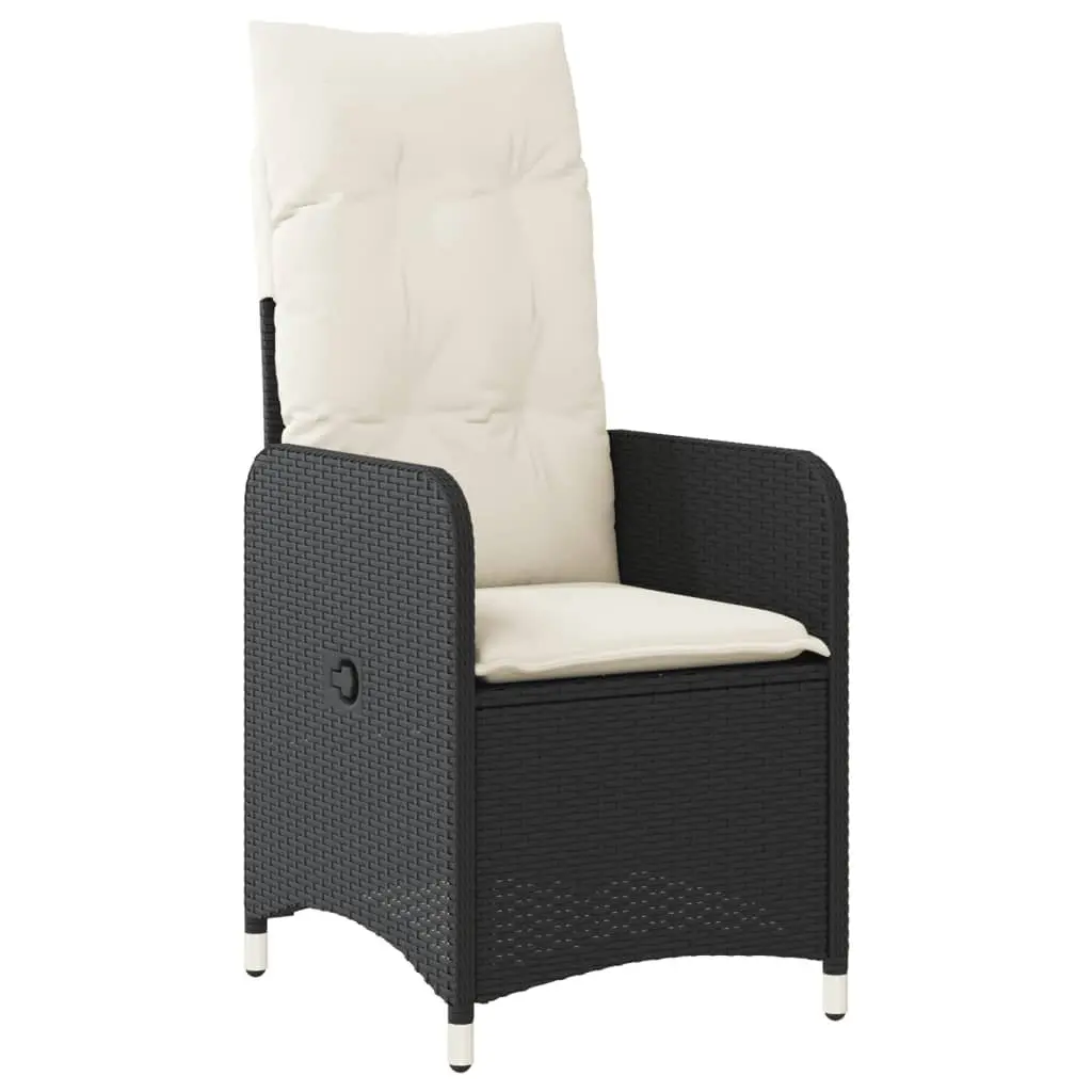 Outdoor Reclining Chairs Set with Table