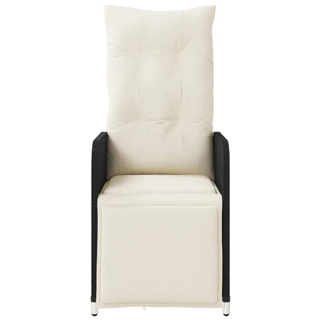 Outdoor Reclining Chairs Set with Cushions