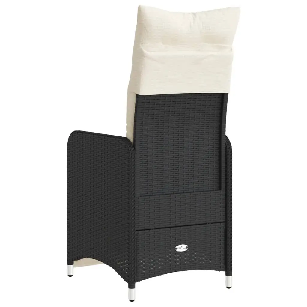 Outdoor Reclining Chairs Set with Cushions