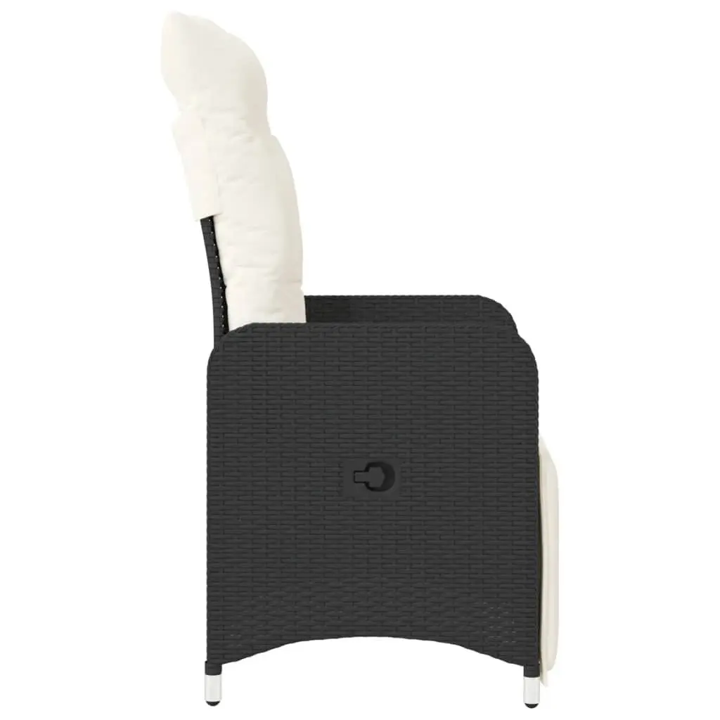 Outdoor Reclining Chairs Set with Cushions