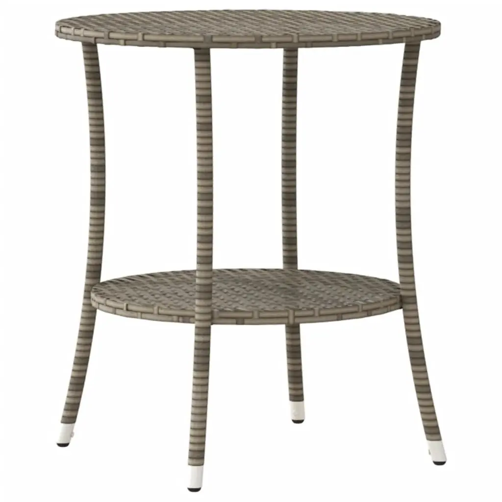 Grey Reclining Garden Chairs with Table Set