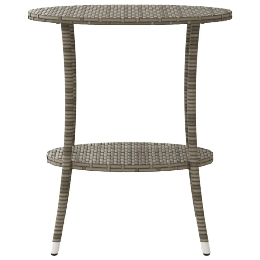 Grey Reclining Garden Chairs with Table Set