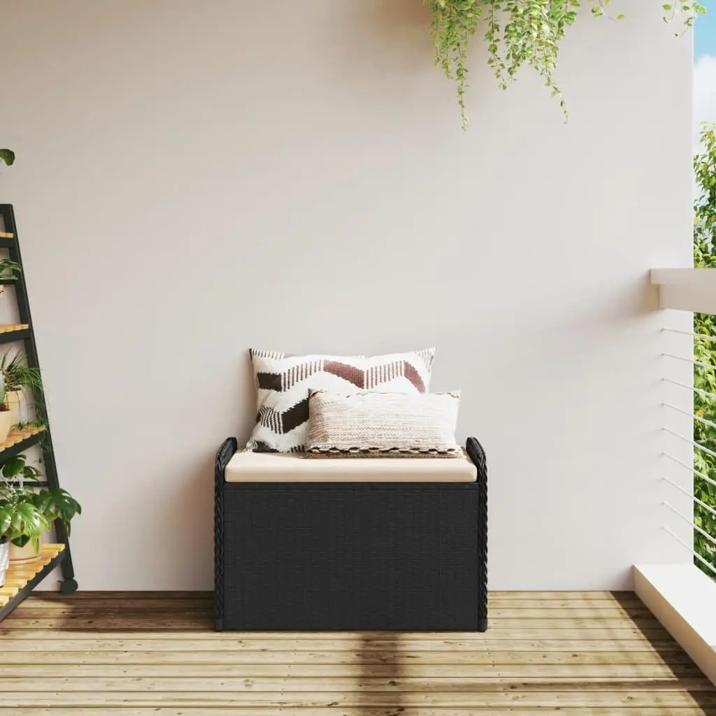 Outdoor Storage Bench with Cushion for Gardens