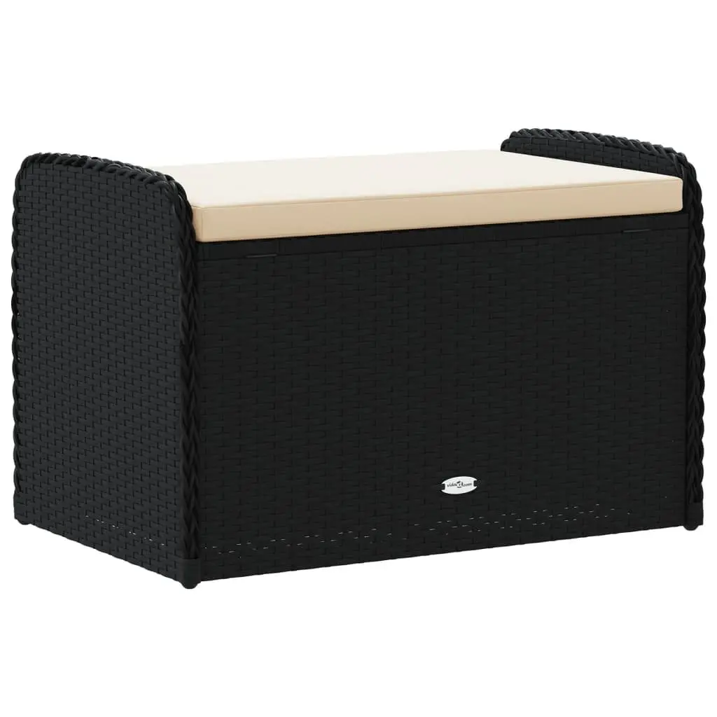 Outdoor Storage Bench with Cushion for Gardens