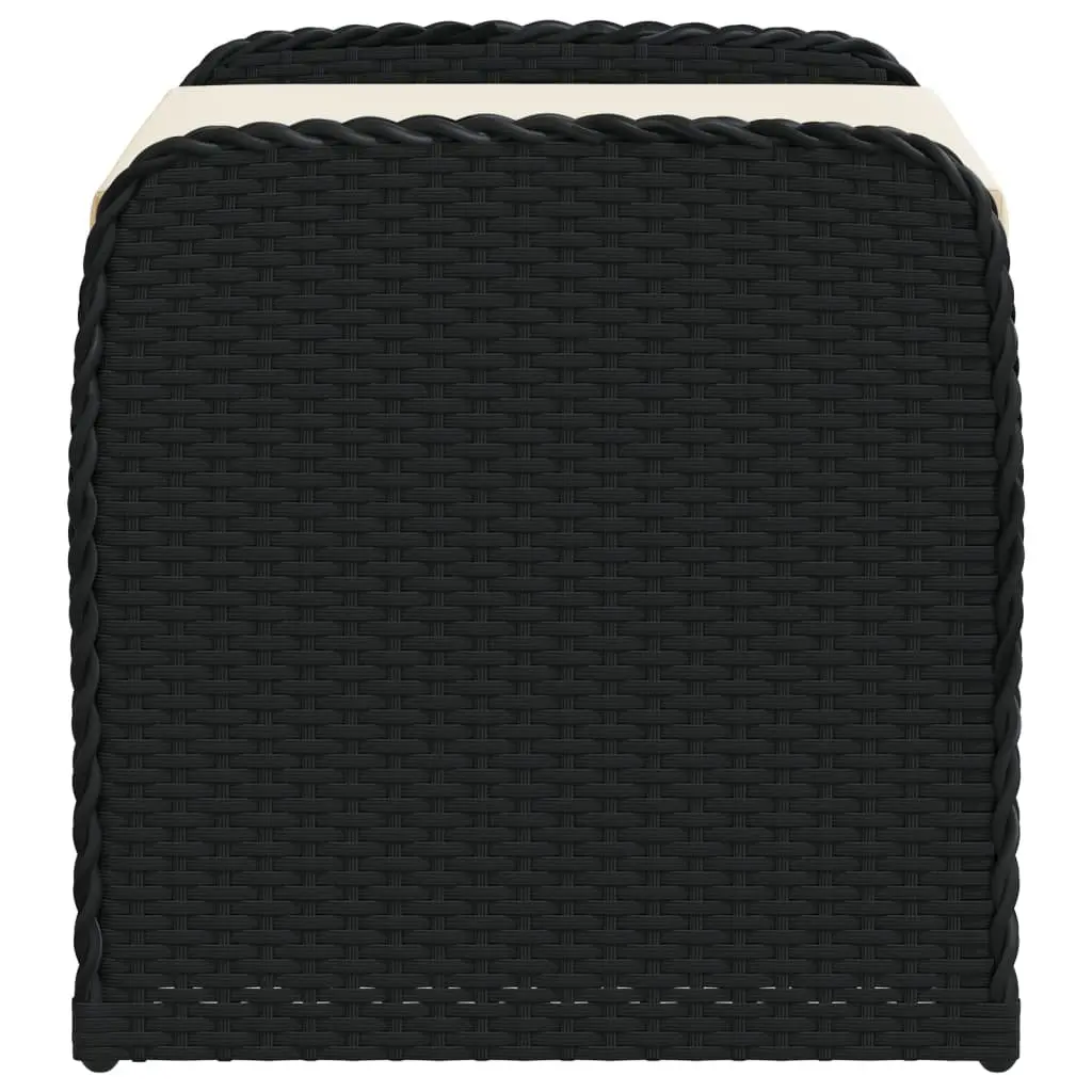 Outdoor Storage Bench with Cushion for Gardens