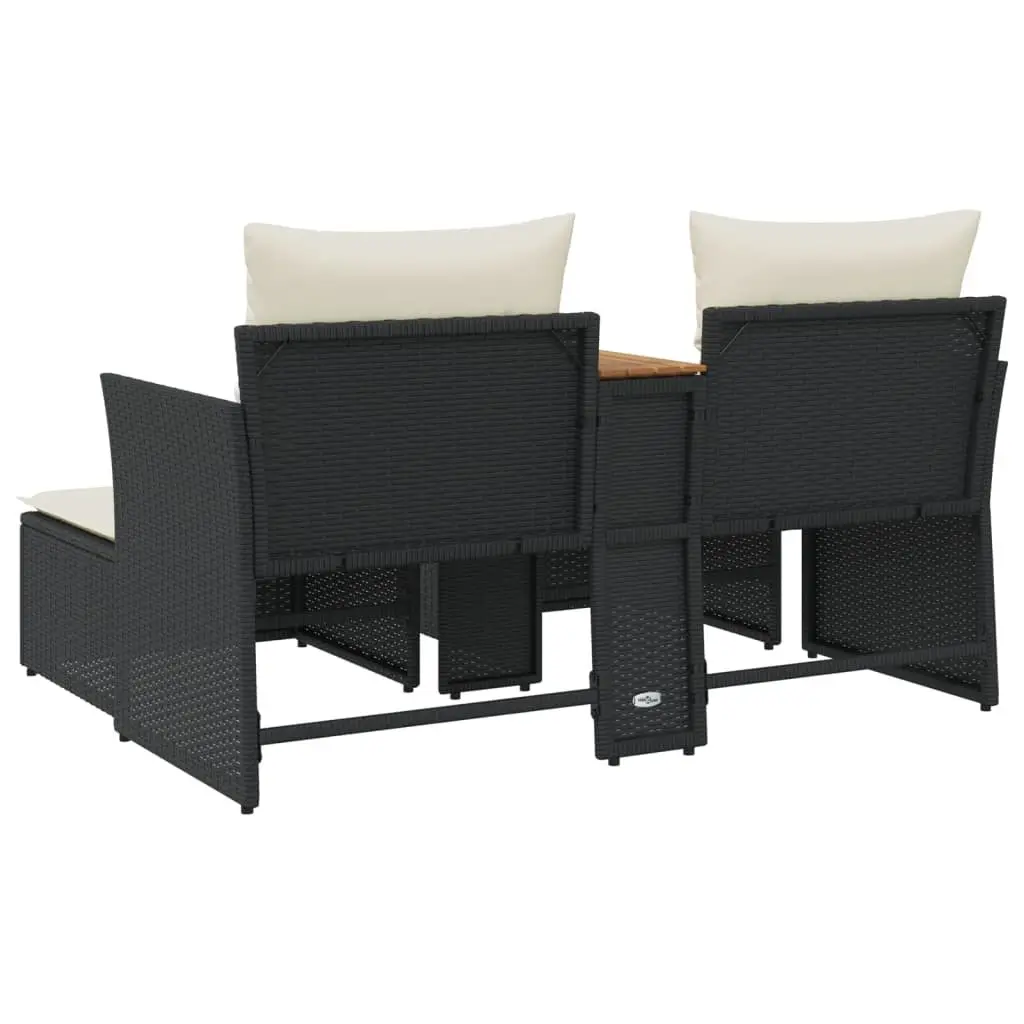 Outdoor Garden Sofa Set with Stools and Table