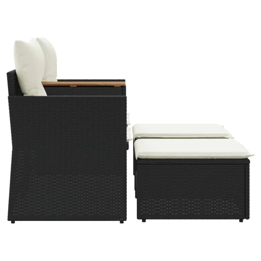 Outdoor Garden Sofa Set with Stools and Table