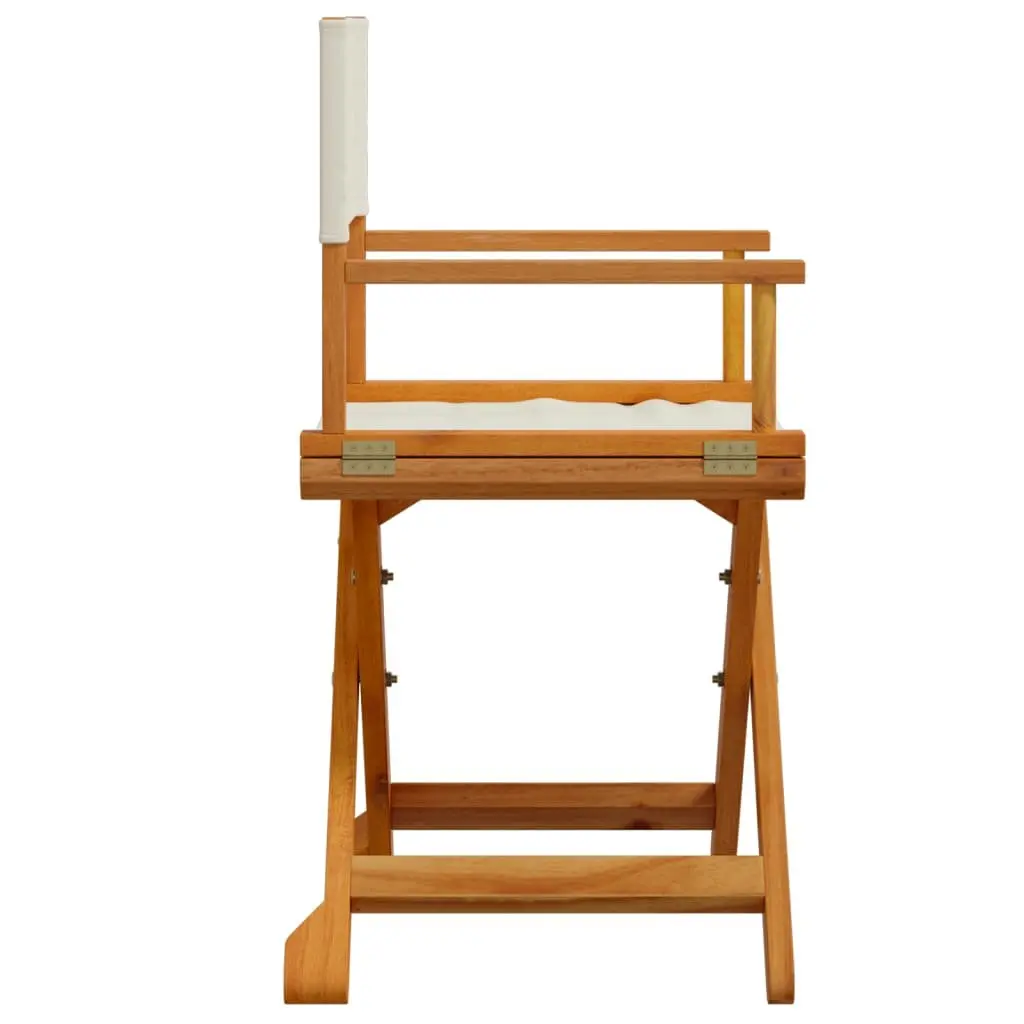 Folding Director Chairs 2 Pack in Cream