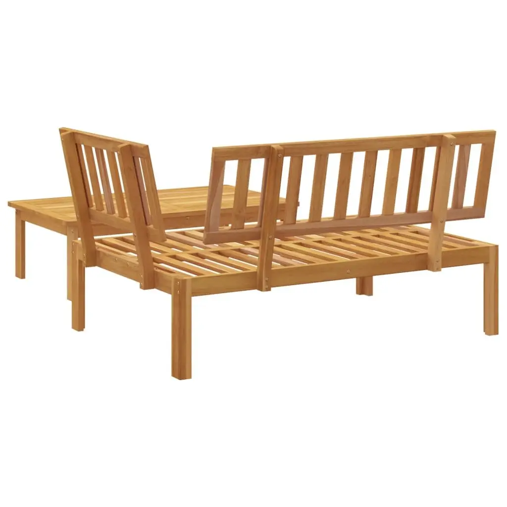 Brown Outdoor Sectional Sofa Set with Table