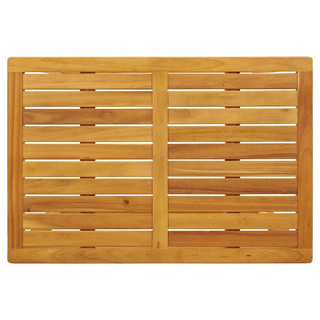 Solid Acacia Wood 3 Piece Balcony Set with Cushions